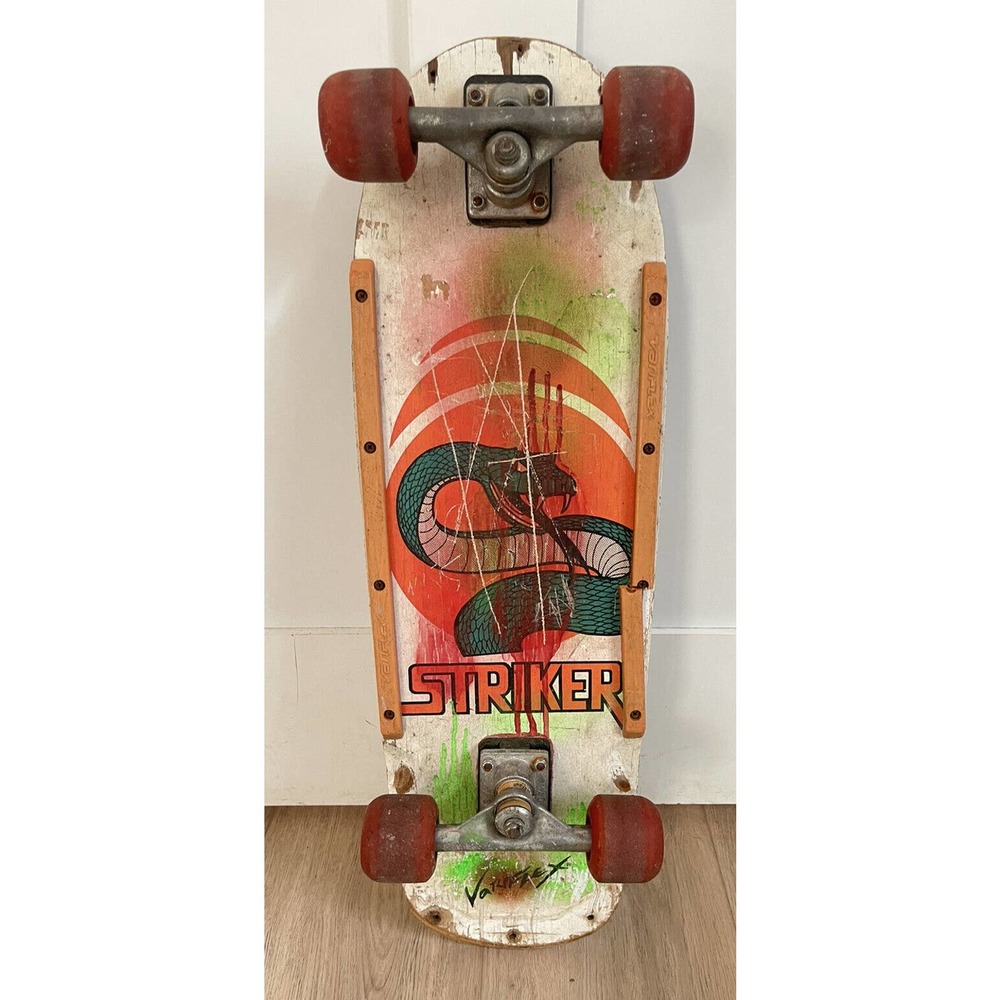 Vintage Variflex Skateboard Striker 80s + Variflex Trucks Street Rage Wheels